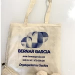 Bolsa de algodón con bolsillo
