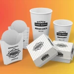 Envases de cartón para comida para llevar