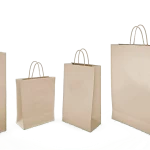 Bolsas de papel kraft de distintos tamaños