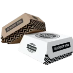 Cajas de cartón para hamburguesas
