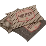 Caja de cartón pequeña para comida para llevar