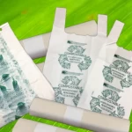 Bolsas de plástico compostables biodegradables