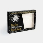 Caja grande con ventana para dulces de Navidad