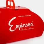 Caja de cartón con cierre de asa para confitería - Espinosa