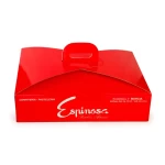 Caja de cartón con cierre de asa para confitería - Espinosa