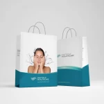 Bolsa personalizada con asa de papel torsionado