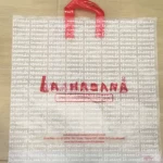 Bolsa de plástico personalizada para comercios