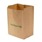 Bolsa de papel kraft sencilla personalizable