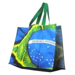 Bolsa de TNT plastificada para supermercado