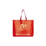Bolsa de TNT plastificada con logo