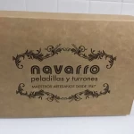 Caja de cartón para turrón