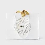 Bolsa de papel personalizada con asa de cordón