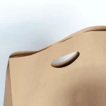 Bolsa de papel kraft con asa básica