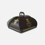 Caja de cartón con cierre de asa para confitería - Ramón Romero