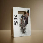 Bolsa de papel personalizada con asa