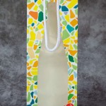 Bolsa de papel con ventana para botella de agua Vichy