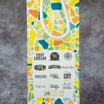 Bolsa de papel con ventana para botella de agua Vichy