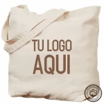Bolsa de algodón estampada personalizable