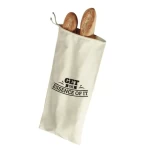 Funda de algodón para dos barras de pan