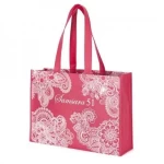 Bolsa de TNT plastificada con fuelle