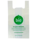 Bolsas de plástico compostables biodegradables