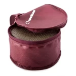 Estuche redondo de TNT con cremallera